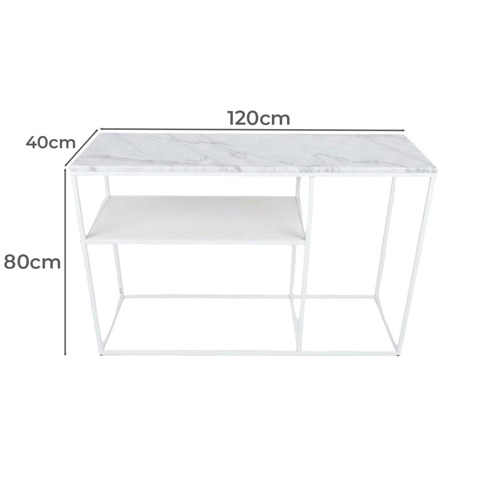 Kiara Marble Console Table
