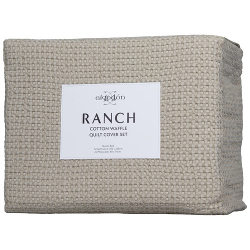 Sand Ranch Cotton Quilt Cover Set