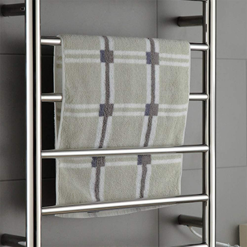 6 Bar Round Electric Heated Towel Rack