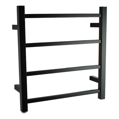 Albion Collection 4 Bar Steel Electric Heated Towel Rack | Temple & Webster