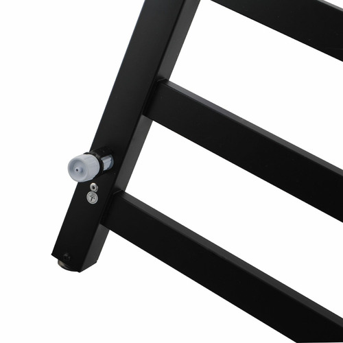 6 Bar Square Steel Electric Heated Towel Rack