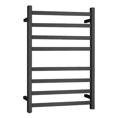 8 Bar Square Steel Electric Heated Towel Rack
