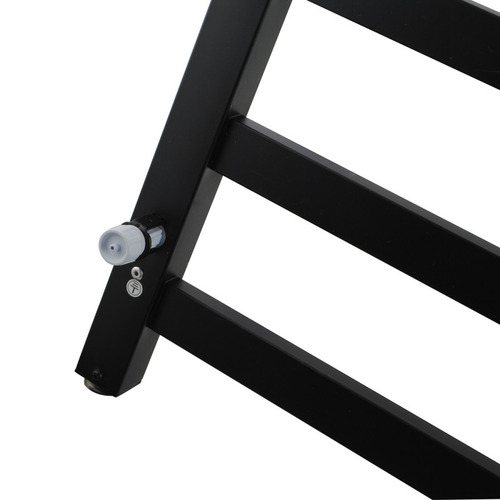 8 Bar Square Steel Electric Heated Towel Rack