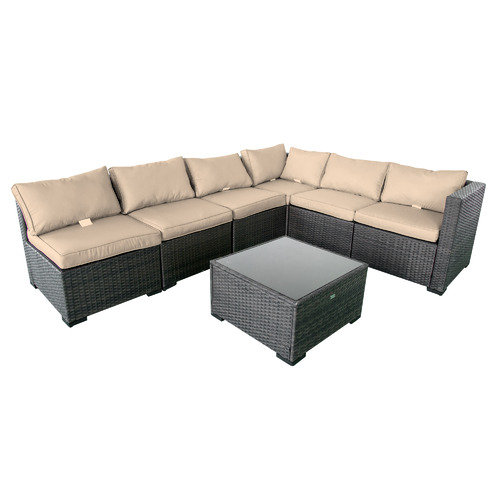 6 Seater Keoni Outdoor Modular Sofa Set