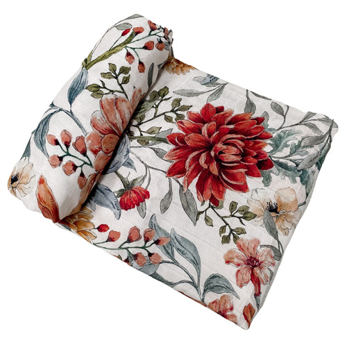 Pop Ya Tot Le Piccadilly Cotton Muslin Swaddle Temple & ster