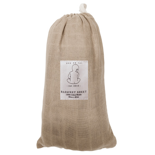 Pop Ya Tot Cotton Muslin Sheet Temple & ster