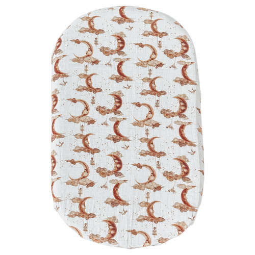 Pop Ya Tot Cradle Song Cotton Muslin Sheet Temple & ster