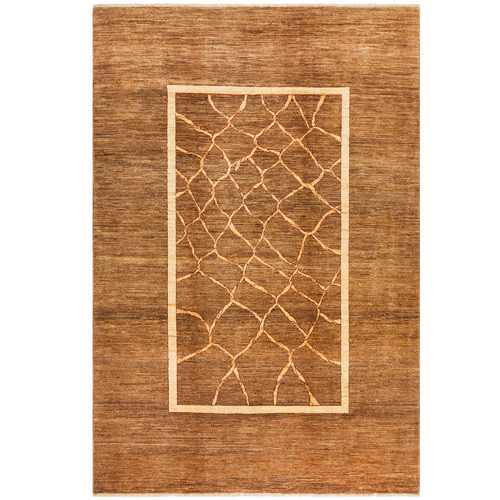 Natural Wool Chobi Rug