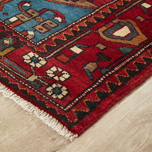 Drishti Hand-Knotted Wool Toyserkan Rug