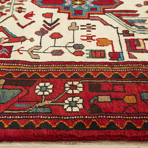 Drishti Hand-Knotted Wool Toyserkan Rug