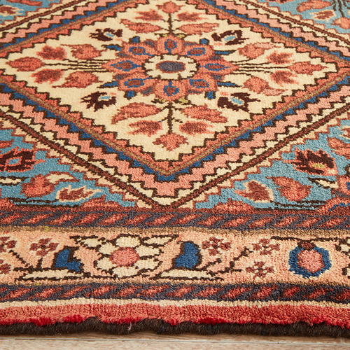 Ayaan HandKnotted Wool Runner Temple & ster