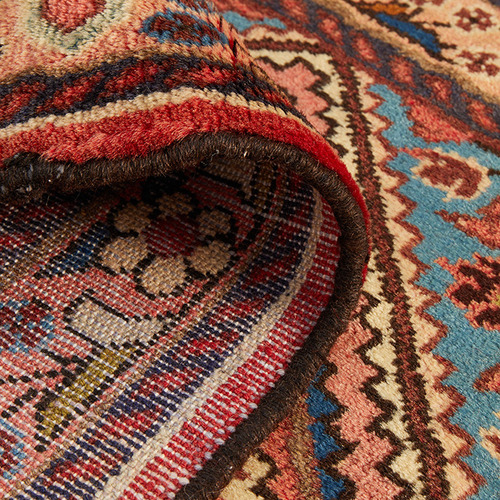 Ayaan HandKnotted Wool Runner Temple & ster