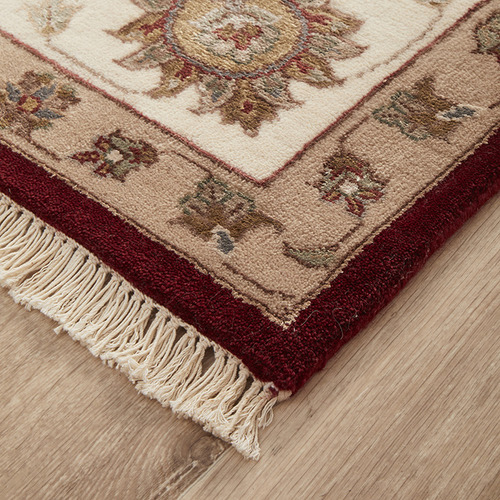 Gargi Hand-Knotted Wool & Silk Narayan Rug
