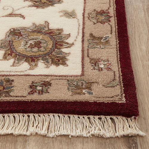 Gargi Hand-Knotted Wool & Silk Narayan Rug