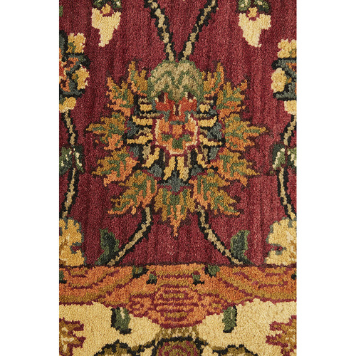 Rose Jaypor Hand-Knotted Wool Rug