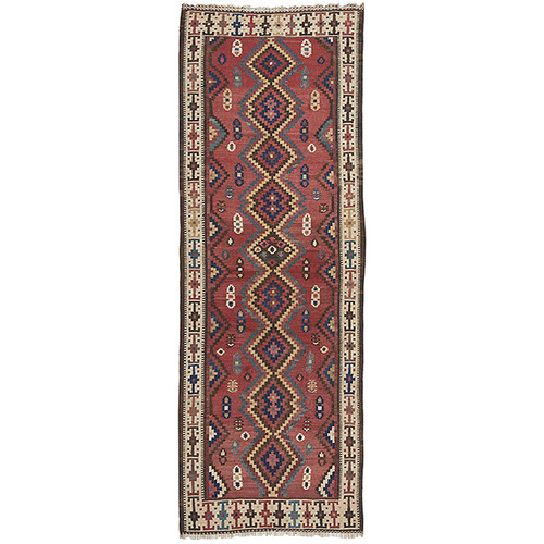 Multi-Colour Azarbayjan Hand-Knotted Persian Rug