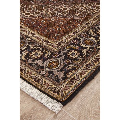 Navy Hand-Knotted Persian Rug