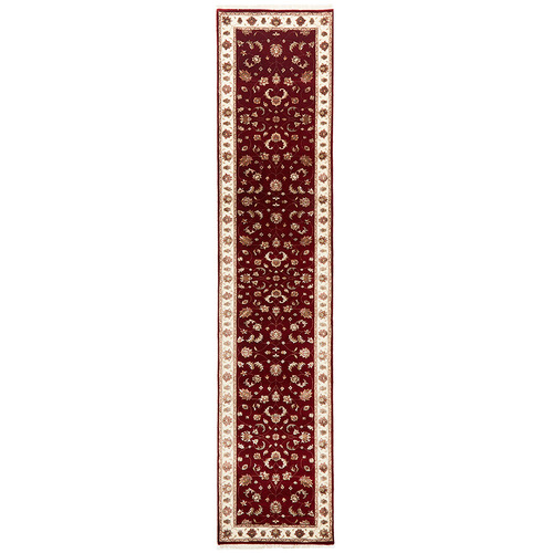 Hand-Knotted Wool Runner