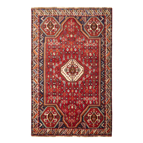 Edris Hand-Knotted Wool Persian Rug