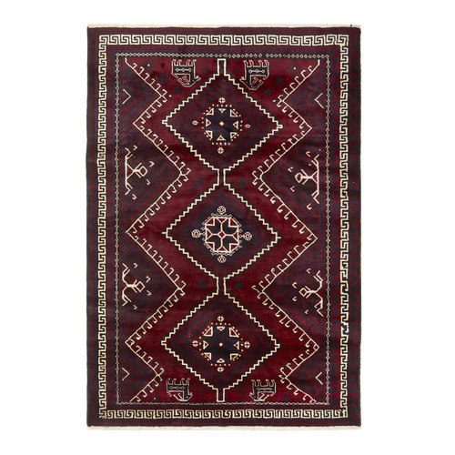 Farhan Hand-Knotted Wool Persian Rug