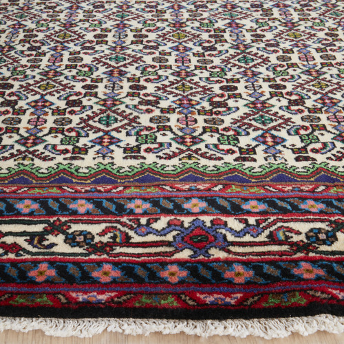 Rahsaan Hand-Knotted Wool Persian Rug