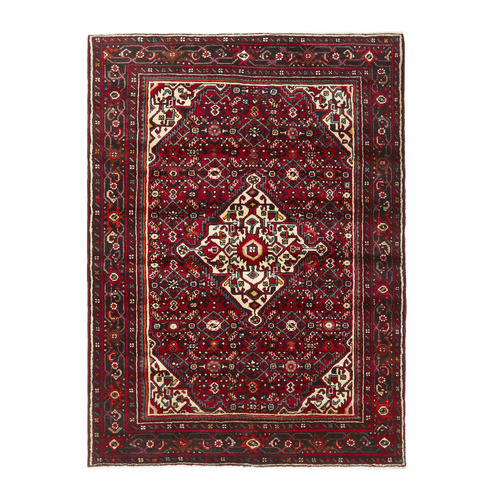Morteza Hand-Knotted Wool Persian Rug