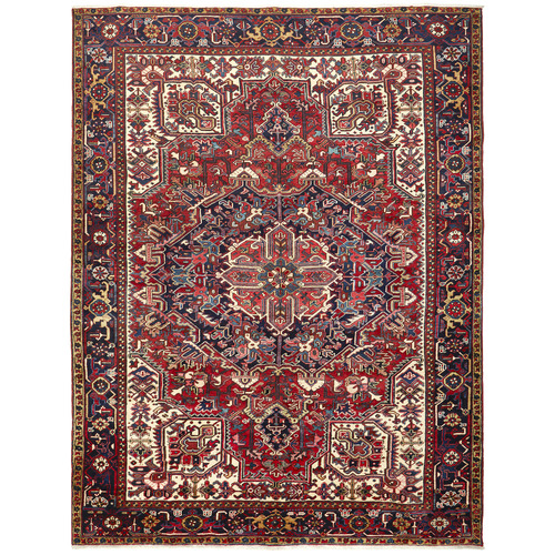 Cadence Hand-Knotted Wool Persian Rug
