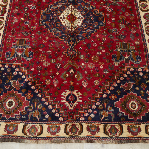 Cuaron Hand-Knotted Wool Persian Rug