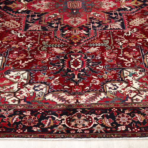 Eldred Hand-Knotted Wool Persian Rug