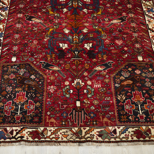 Delphine Hand-Knotted Wool Persian Rug