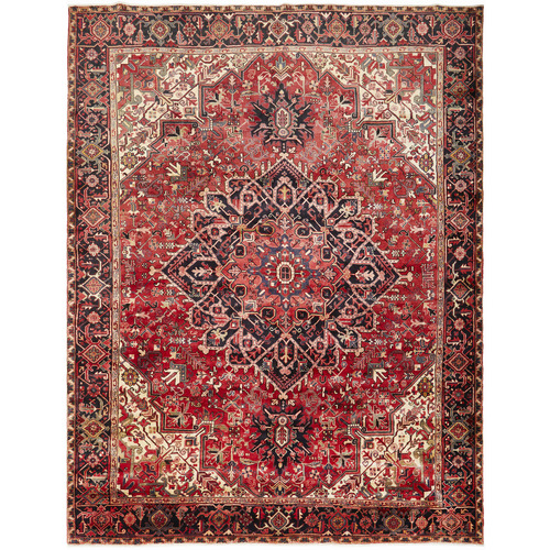 Douglas Hand-Knotted Wool Persian Rug