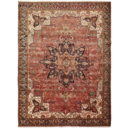 Caine Hand-Knotted Wool Persian Rug