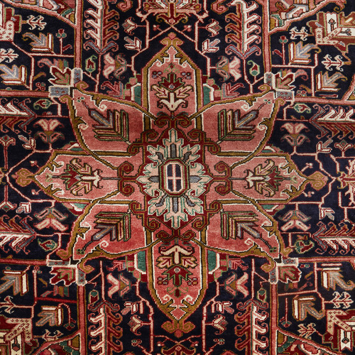Caine Hand-Knotted Wool Persian Rug