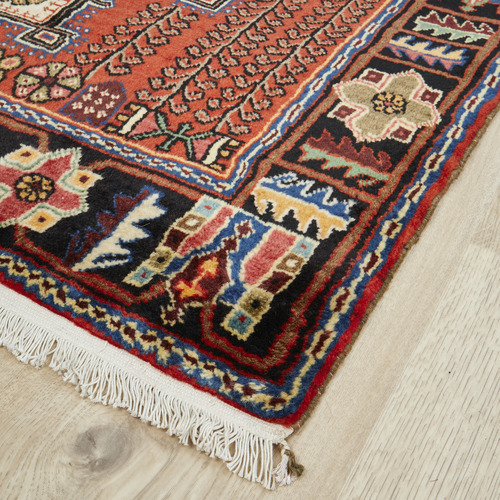 Rahim Hand-Knotted Wool Persian Rug