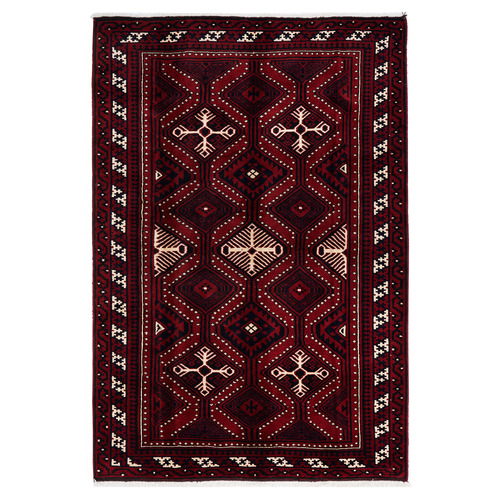 Zeeshan Hand-Knotted Pure Wool Persian Rug