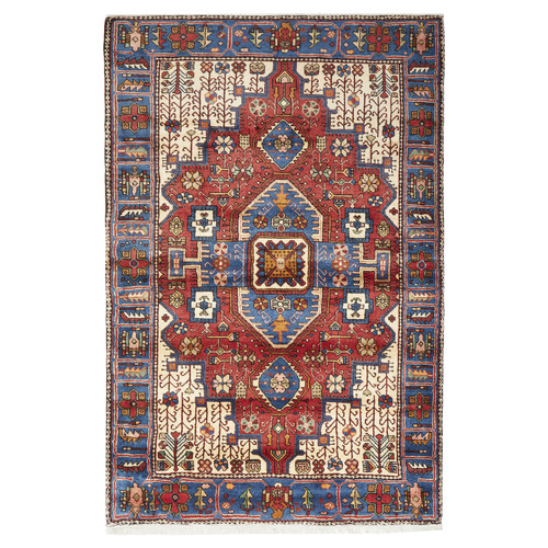 Pruitt Hand-Knotted Wool Persian Rug