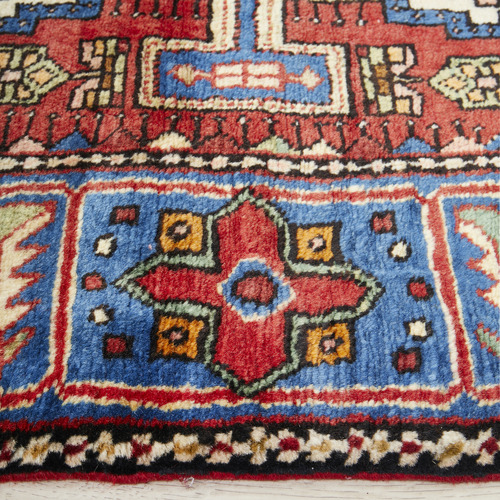 Pruitt Hand-Knotted Wool Persian Rug