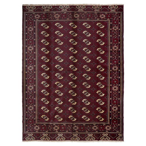 Hamza Hand-Knotted Wool Persian Rug