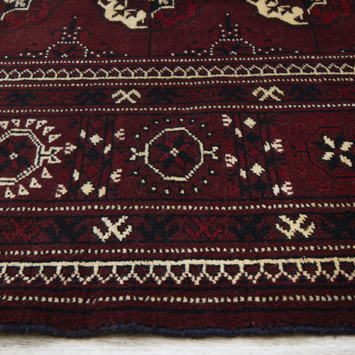 Hamza Hand-Knotted Wool Persian Rug