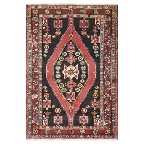 Ezekiel Hand-Knotted Wool Persian Rug