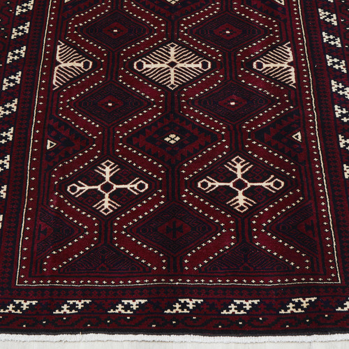 Zeeshan Hand-Knotted Wool Persian Rug