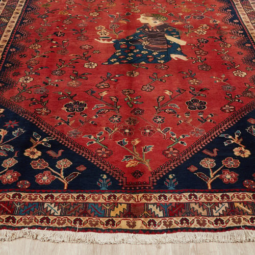 Niebuhr Hand-Knotted Wool Persian Rug
