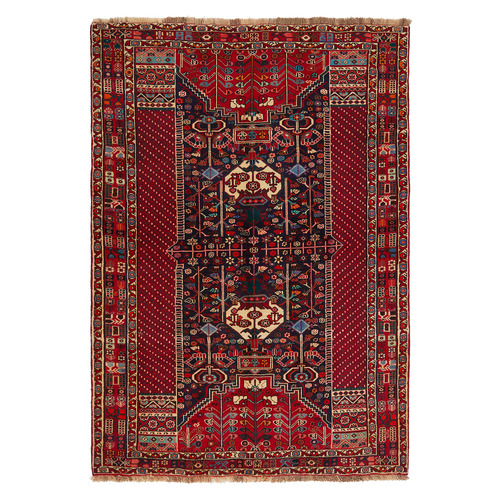 Cezanne Hand-Knotted Wool Persian Rug