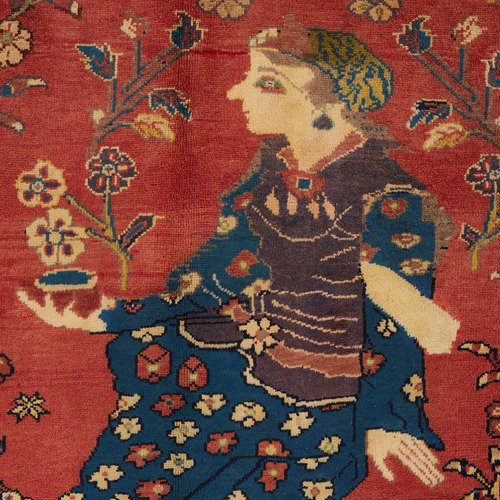 Niebuhr Hand-Knotted Wool Persian Rug