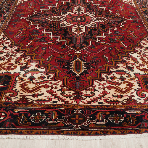 Zwingli Hand-Knotted Wool Persian Rug
