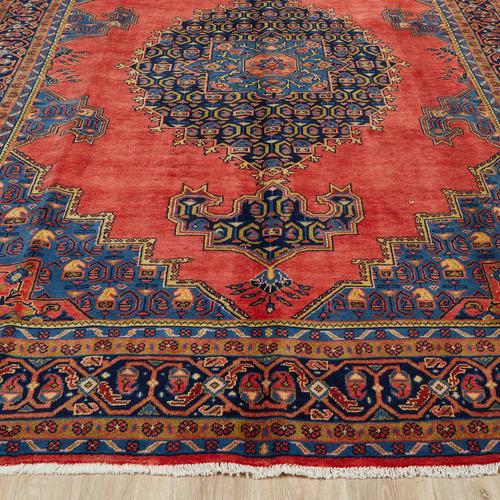 Basquiat Hand-Knotted Wool Persian Rug