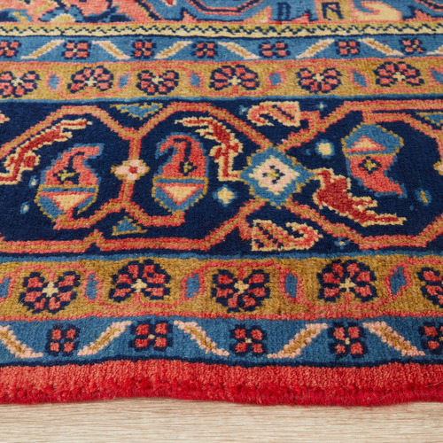 Basquiat Hand-Knotted Wool Persian Rug