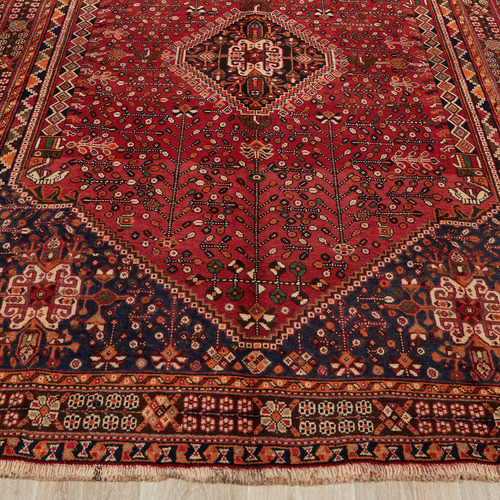 Crossan Hand-Knotted Wool Persian Rug