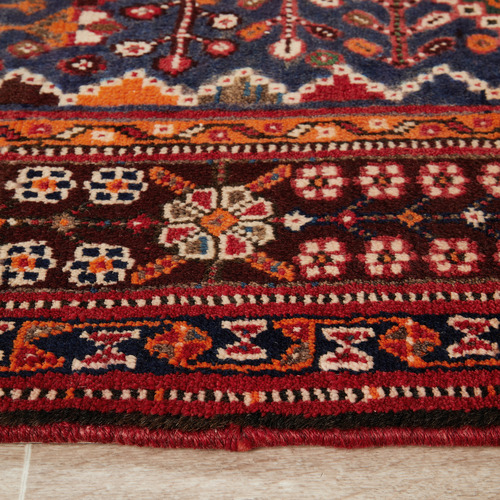 Crossan Hand-Knotted Wool Persian Rug