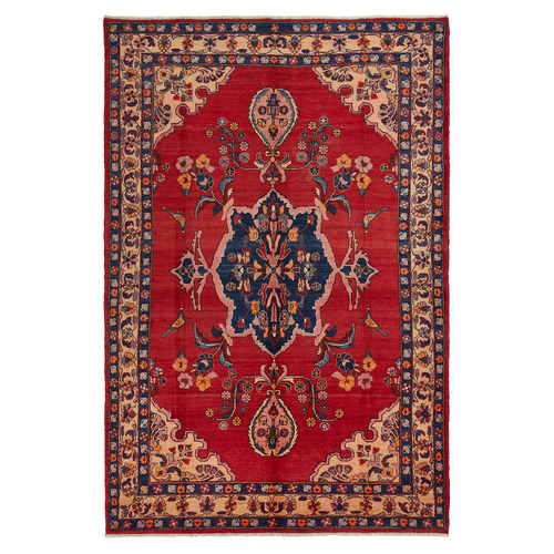 Degas Hand-Knotted Wool Persian Rug